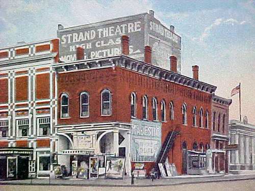 Strand Theatre - Old Post Card View (newer photo)
